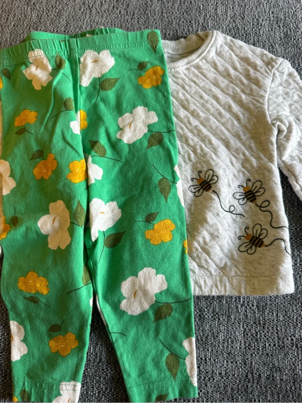 girl’s 18 month clothing bundle - one outfit, two sweaters, a pair of shoes